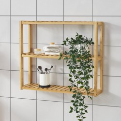Бамбукова етажерка Örnsköldsvik, размери  60x15x54см  - Baie