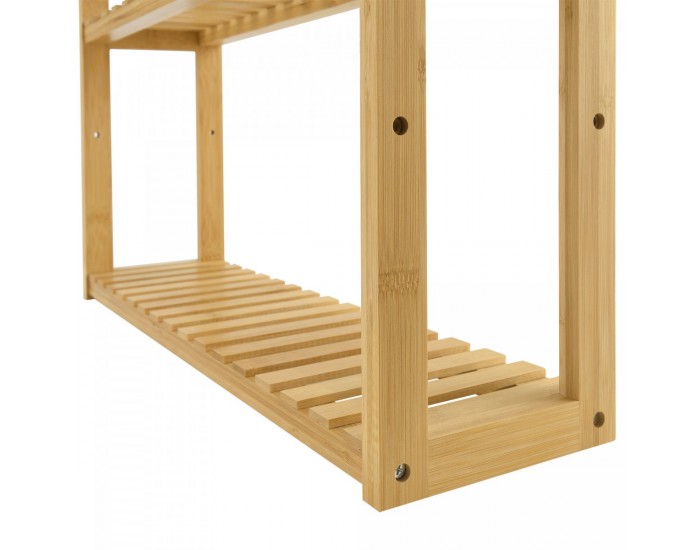 Бамбукова етажерка Örnsköldsvik, размери  60x15x54см