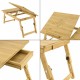 Бамбукова маса за лаптоп Trysil, размери 55x35x28 см