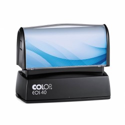 Colop Печат EOS 40, правоъгълен, 59 x 23 mm, син - Papetărie