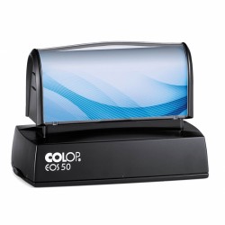 Colop Печат EOS 50, правоъгълен, 70 x 30 mm, син - Papetărie