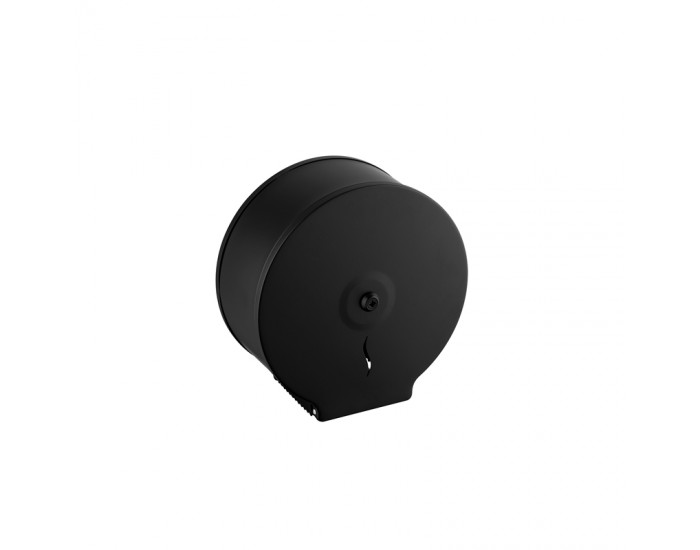 Dayco Диспенсър за тоалетна хартия Jumbo, ø26 х 10 х 24 cm, черен