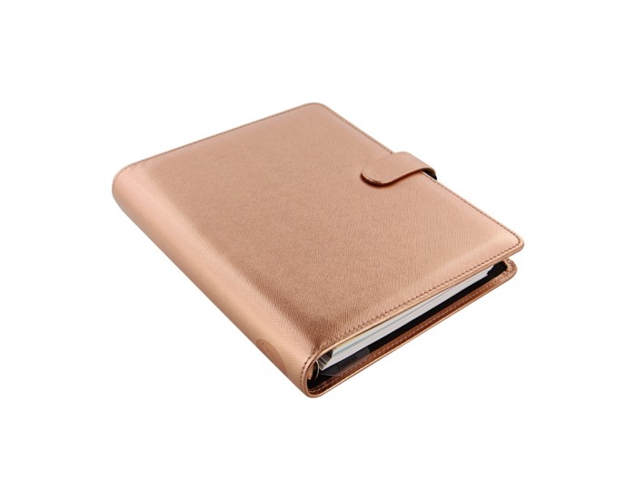 Filofax Органайзер Saffiano, A5, розово злато