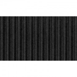 Fabriano Картон Ondula, гофриран, 328 g/m2, 50 х 65 cm, черен - Papetărie