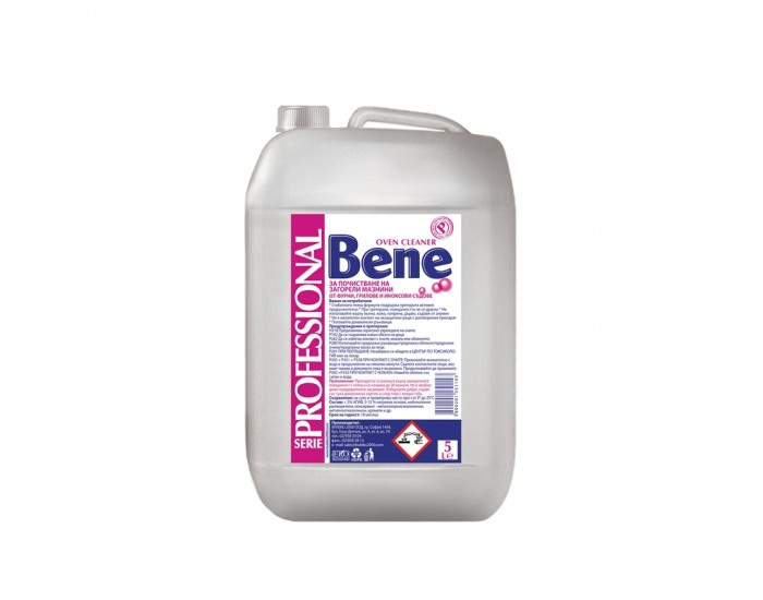 Bene Препарат за почистване на фурни и грилове, професионален, 5 L