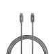 Yenkee Кабел USB Type-C към USB Type-C, 2 m, сив