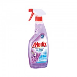 Medix Препарат за почистване на стъкла, с помпа, 500 ml, виолетов - Curățenie și dezinfecție