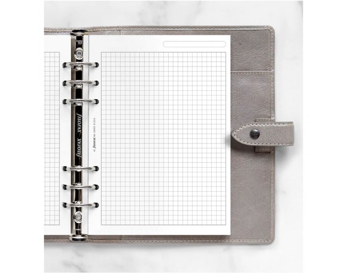 Filofax Пълнител за органайзер, A5, на квадратчета, 25 листа