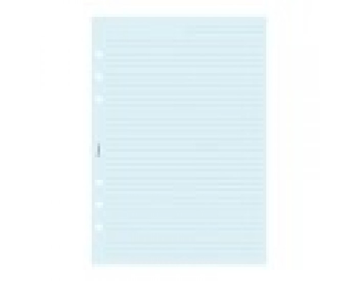 Filofax Пълнител за органайзер, A5, на редове, сини листове