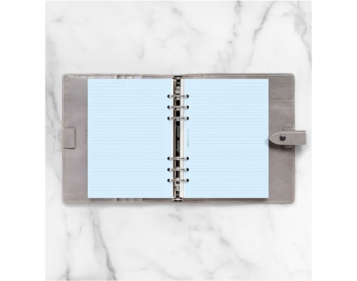 Filofax Пълнител за органайзер, A5, на редове, сини листове