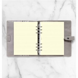 Filofax Пълнител за органайзер, A5, на редове, кремави листове - Filofax