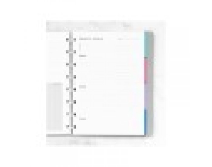 Filofax Пълнител за тефтер, A5, за проекти и цели, 56 листа