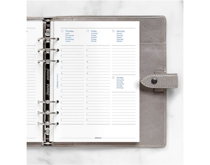 Filofax Календар за органайзер, A5, вечен