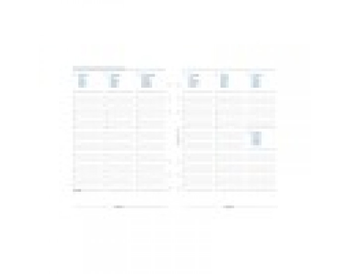 Filofax Календар за органайзер, A5, вечен