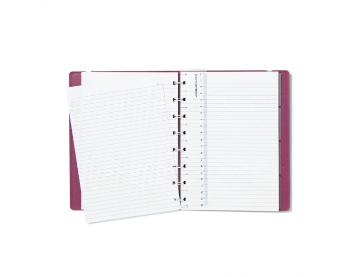 Filofax Тефтер Neutrals, A5, тъмнолилав
