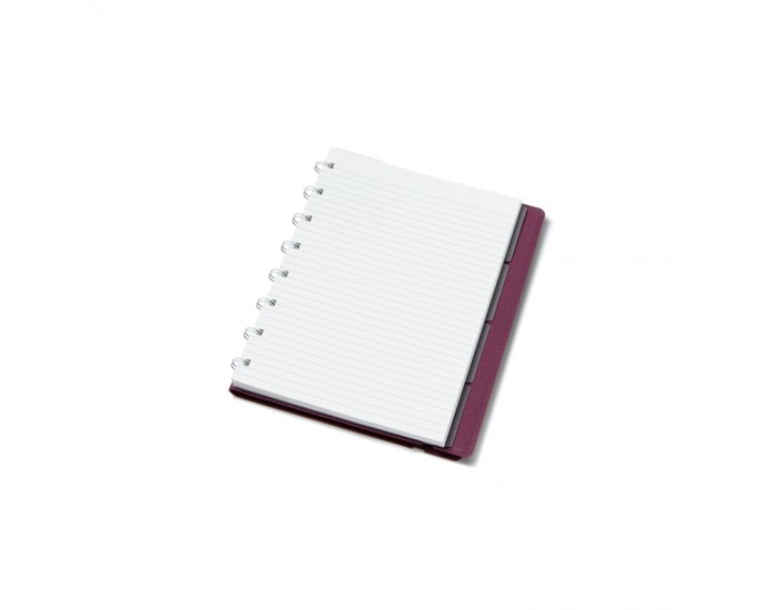Filofax Тефтер Neutrals, A5, тъмнолилав