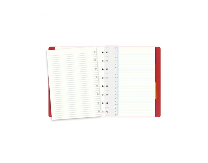 Filofax Тефтер Classic, A5, червен