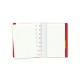 Filofax Тефтер Classic, A5, червен