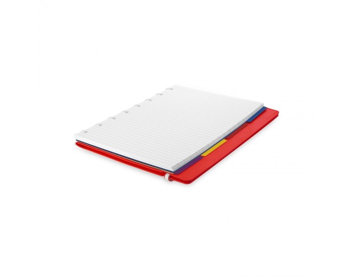 Filofax Тефтер Classic, A5, червен