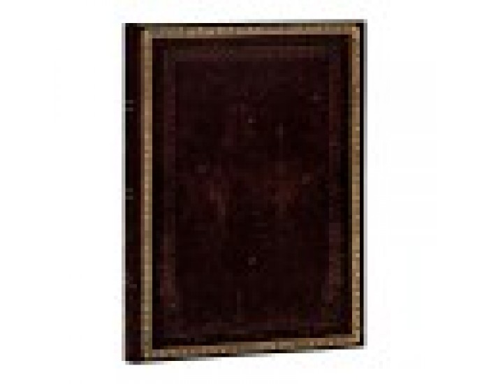Paperblanks Тефтер Black Moroccan, Midi, 72 листа