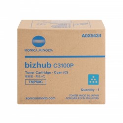Minolta Тонер TNP50C, 4700 страници/5%, Cyan - Tonere, cerneluri, consumabile pentru imprimante