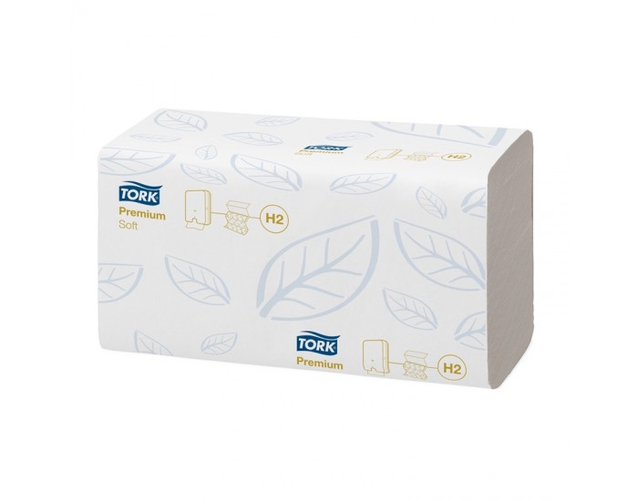 Tork Кърпи за ръце Xpress H2, двупластови, целулозни, 150 къса, 21 броя
