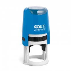 Colop Печат Printer R 30, кръгъл, 30 mm, син - Papetărie