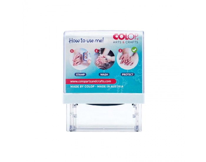 Colop Печат Microban Printer 20 Protect Kids, правоъгълен, черен