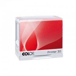 Colop Печат Printer 30, правоъгълен, 18 x 47 mm, син - Papetărie