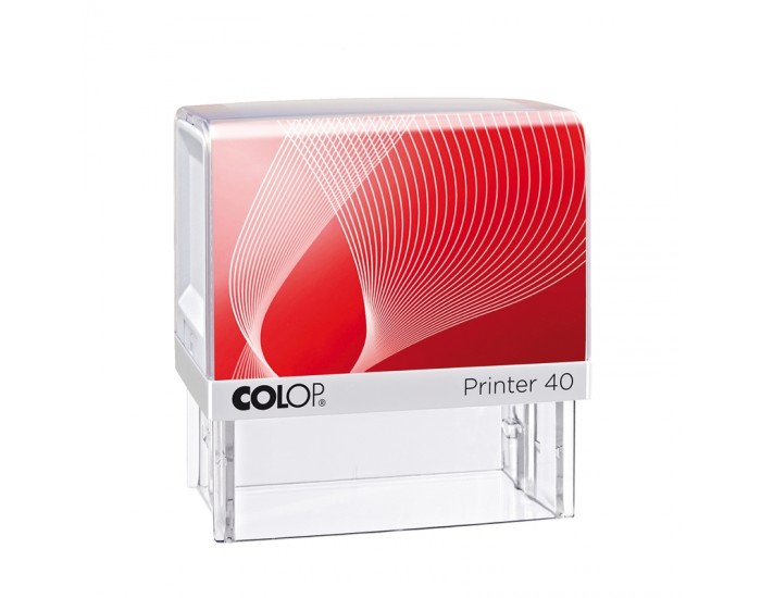 Colop Печат Printer 40, правоъгълен, 23 x 59 mm, син