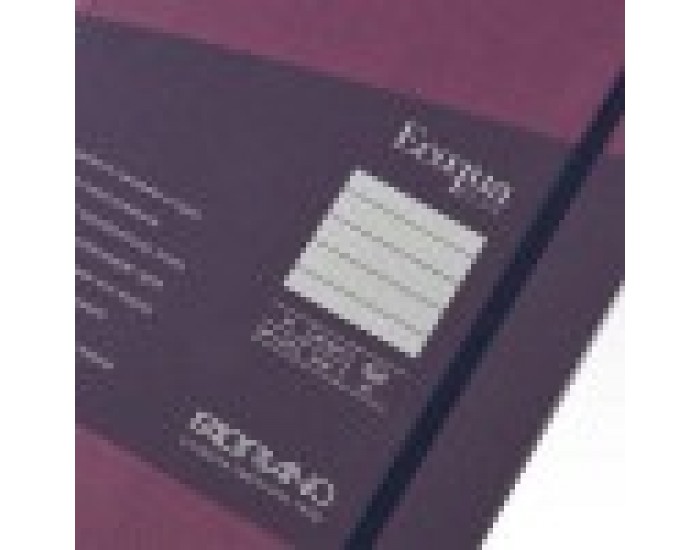Fabriano Тетрадка Ecoqua+, A5, картонена корица, със скрита спирала, 70 листа, лилава
