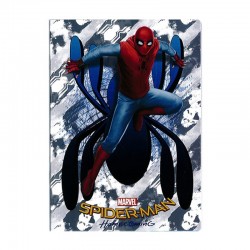 Spiderman Тетрадка, A5, твърда корица, 96 листа - Papetărie