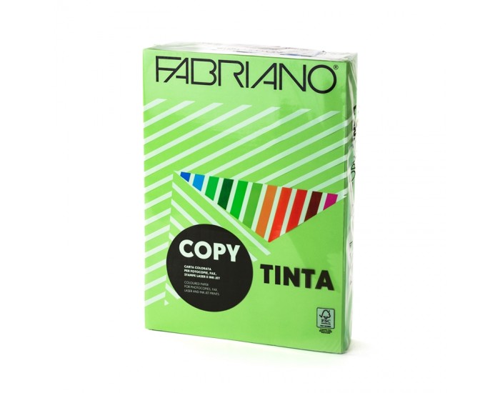 Fabriano Копирна хартия Copy Tinta, A4, 80 g/m2, тревистозелена, 500 листа