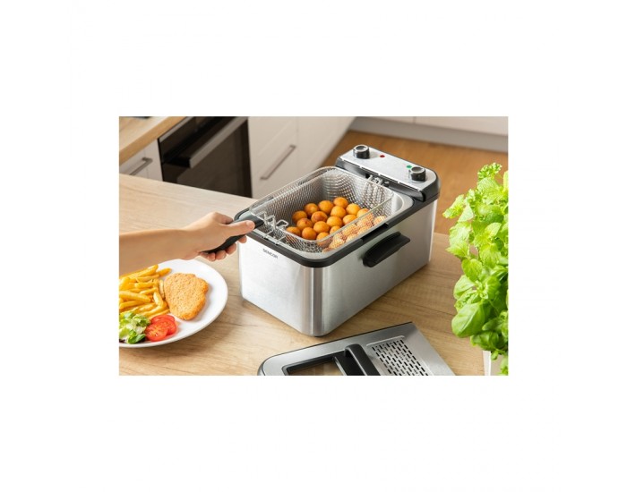 Sencor Фритюрник SFR 7200SS, 2200 W, сребрист
