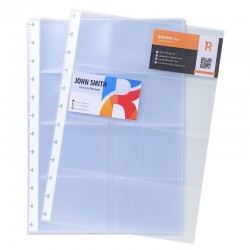 Exacompta Джоб за визитки, A4, 10 броя, за 160 визитки - Papetărie