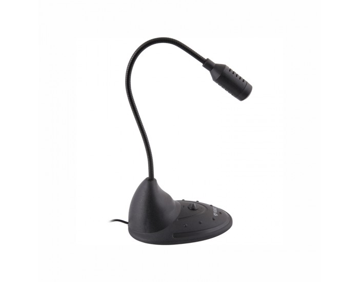 Yenkee Микрофон 1011BK Desktop, регулируем, черен