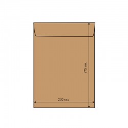 Airpoc Плик с въздушни мехурчета D/14, 275 x 200 mm, със самозалепваща лента, кафяв - Papetărie