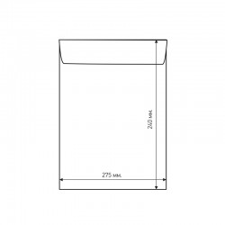 Airpoc Плик с въздушни мехурчета E/15, 275 x 240 mm, със самозалепваща лента, бял - Papetărie