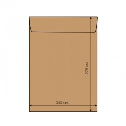 Airpoc Плик с въздушни мехурчета E/15, 275 x 240 mm, със самозалепваща лента, кафяв - Papetărie