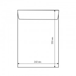 Airpoc Плик с въздушни мехурчета F/16, 350 x 240 mm, със самозалепваща лента, бял - Papetărie