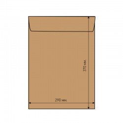 Airpoc Плик с въздушни мехурчета H/18, 370 x 290 mm, със самозалепваща лента, кафяв - Papetărie