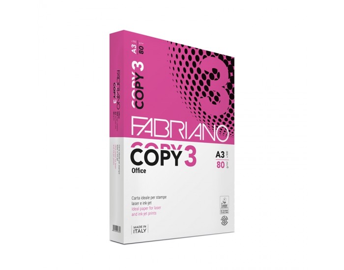 Fabriano Копирна хартия Copy 3, A3, 80 g/m2, 500 листа