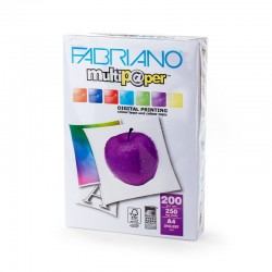 Fabriano Копирен картон Multipaper, A4, 200 g/m2, гланц, 250 листа - Papetărie