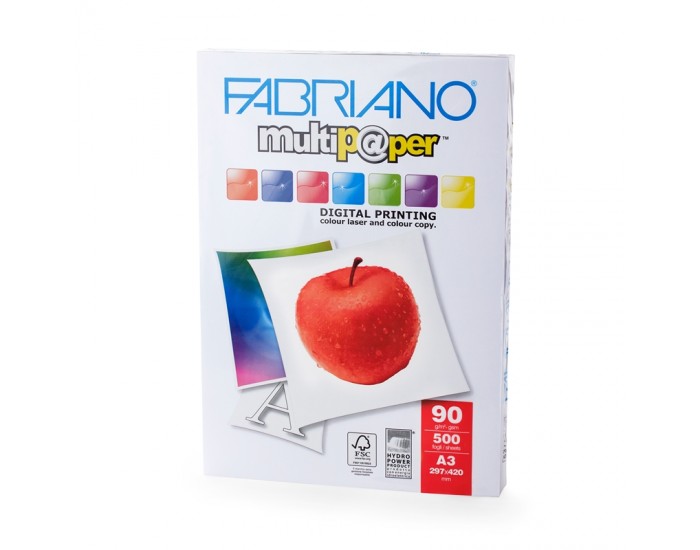 Fabriano Копирна хартия Multipaper, A3, 90 g/m2, гланц, 500 листа