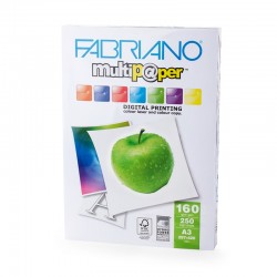Fabriano Копирен картон Multipaper, A3, 160 g/m2, гланц, 250 листа - Papetărie