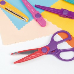 Milan Ножица Zigzag, с 8 сменяеми остриета - Accesorii de birou