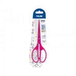 Milan Ножица Acid, 17 cm, розова, в блистер - Accesorii de birou