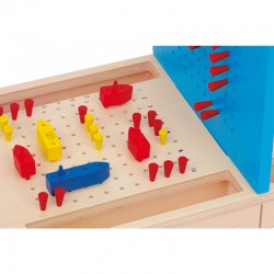 Small Foot Игра Бойни кораби, дървена - Small Foot