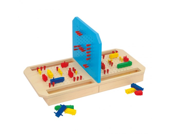 Small Foot Игра Бойни кораби, дървена