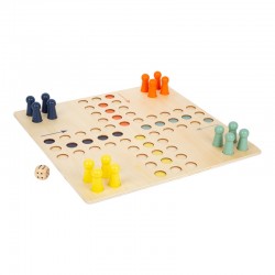 Small Foot Игра Не се сърди, човече, размер XL, дървено - Puzzle-uri și jocuri